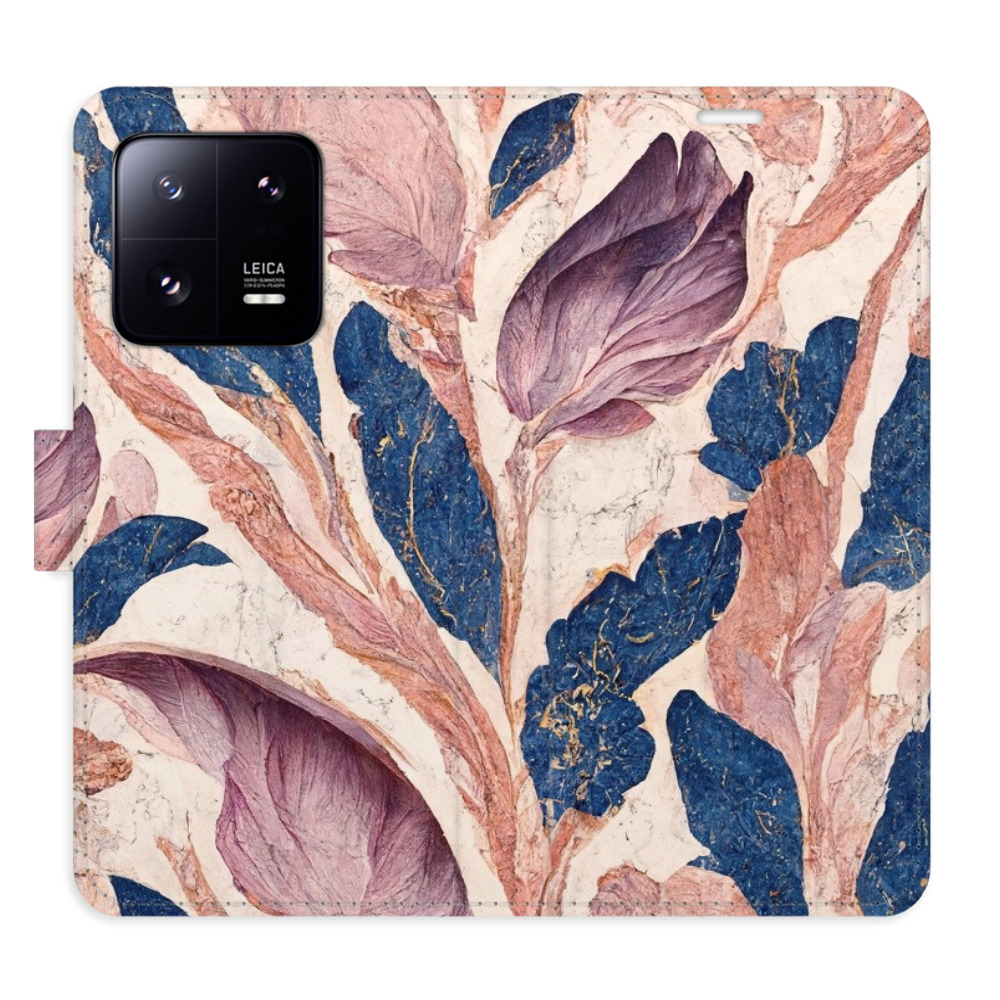 Flipové puzdro iSaprio - Old Leaves 02 - Xiaomi 13 Pro