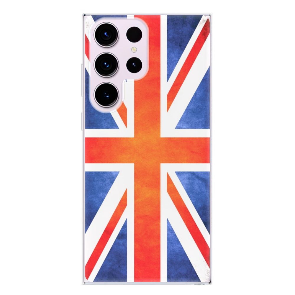 Odolné silikónové puzdro iSaprio - UK Flag - Samsung Galaxy S23 Ultra