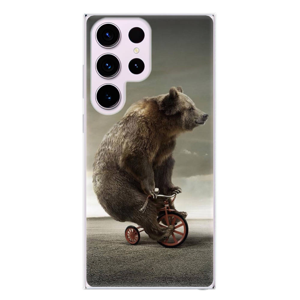 Odolné silikónové puzdro iSaprio - Bear 01 - Samsung Galaxy S23 Ultra