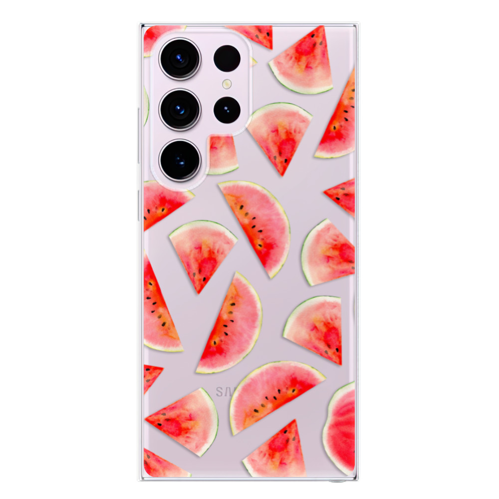 Odolné silikónové puzdro iSaprio - Melon Pattern 02 - Samsung Galaxy S23 Ultra
