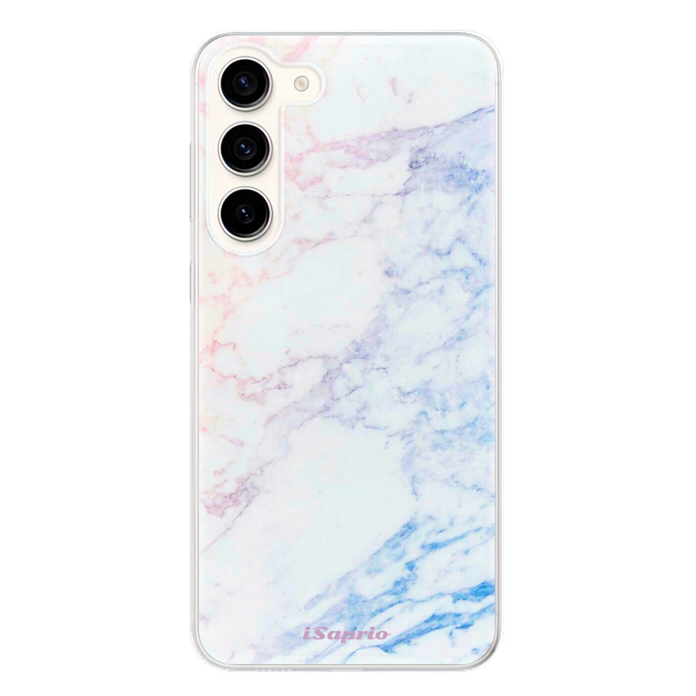 Odolné silikónové puzdro iSaprio - Raibow Marble 10 - Samsung Galaxy S23+ 5G