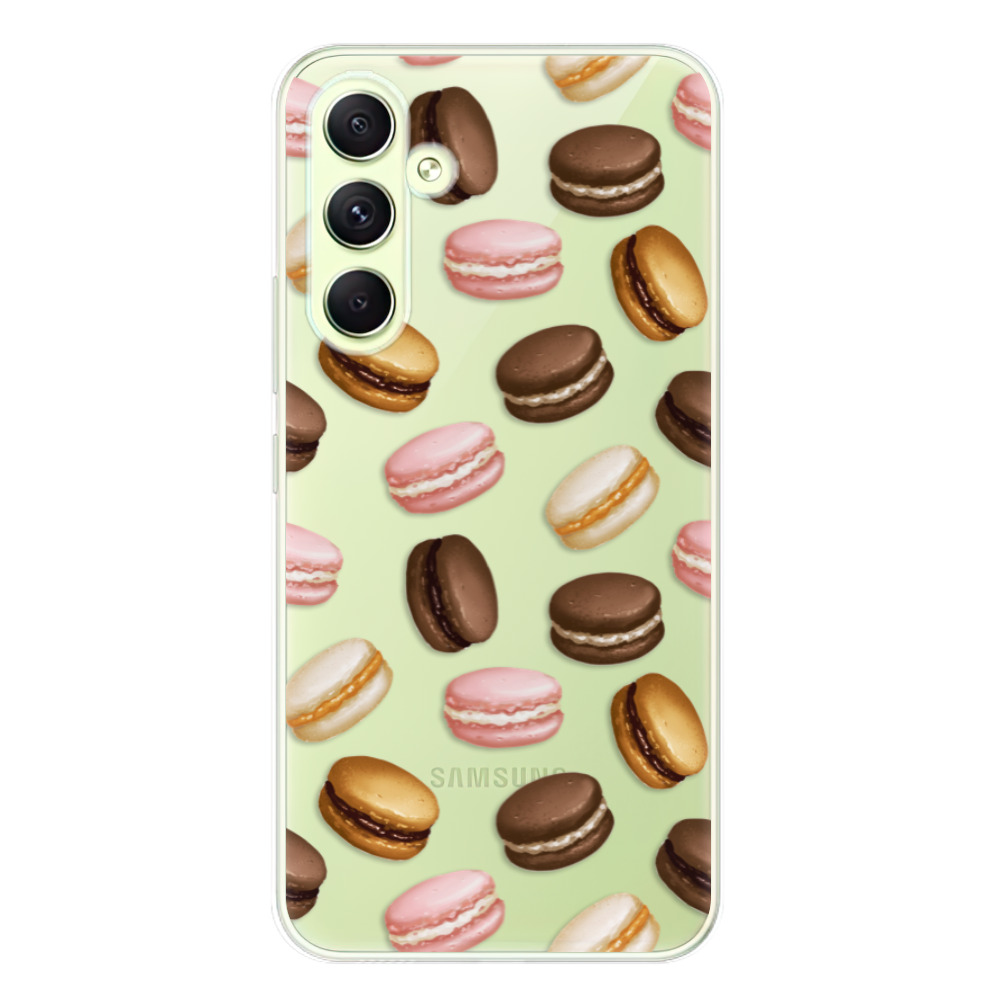 Odolné silikónové puzdro iSaprio - Macaron Pattern - Samsung Galaxy A54 5G