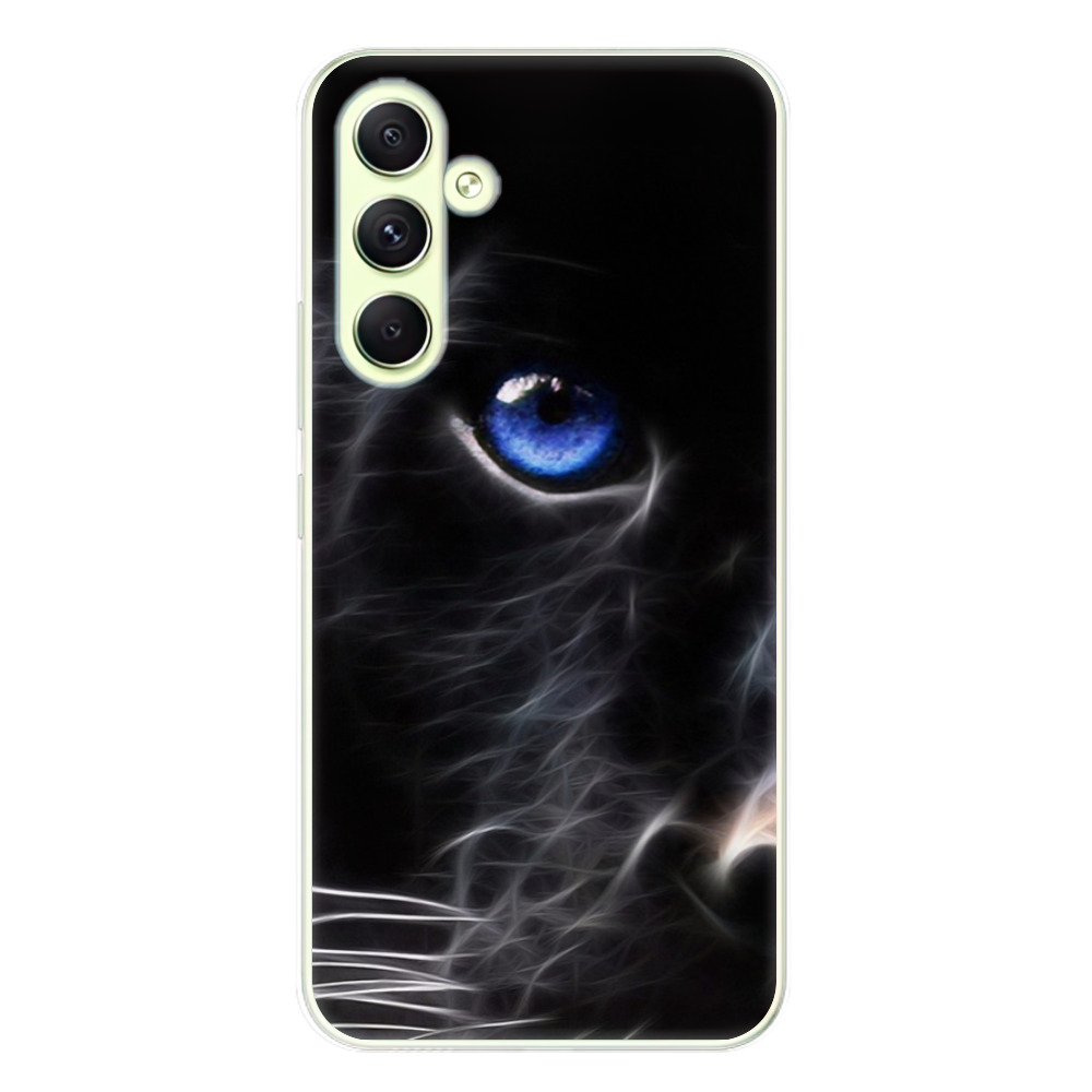 Odolné silikónové puzdro iSaprio - Black Puma - Samsung Galaxy A54 5G
