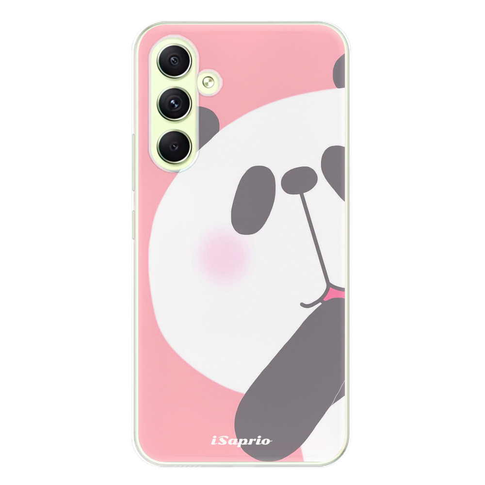Odolné silikónové puzdro iSaprio - Panda 01 - Samsung Galaxy A54 5G