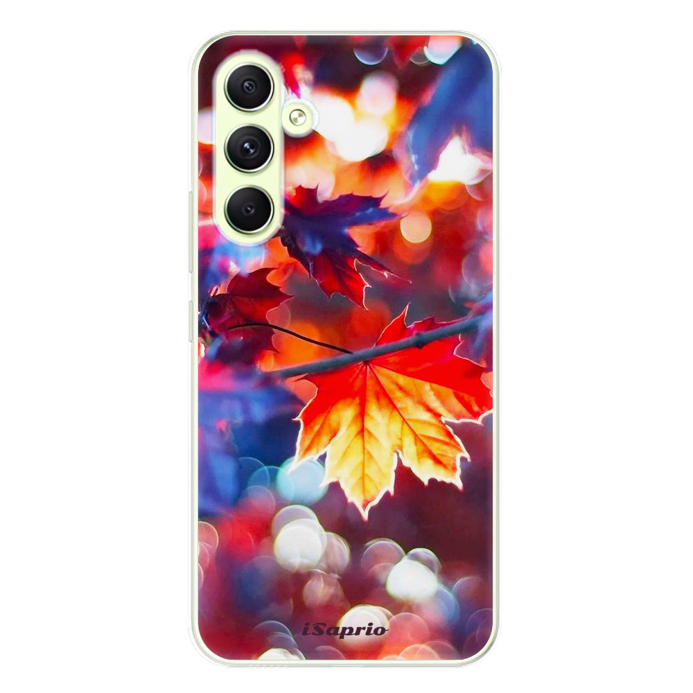 Odolné silikónové puzdro iSaprio - Autumn Leaves 02 - Samsung Galaxy A54 5G