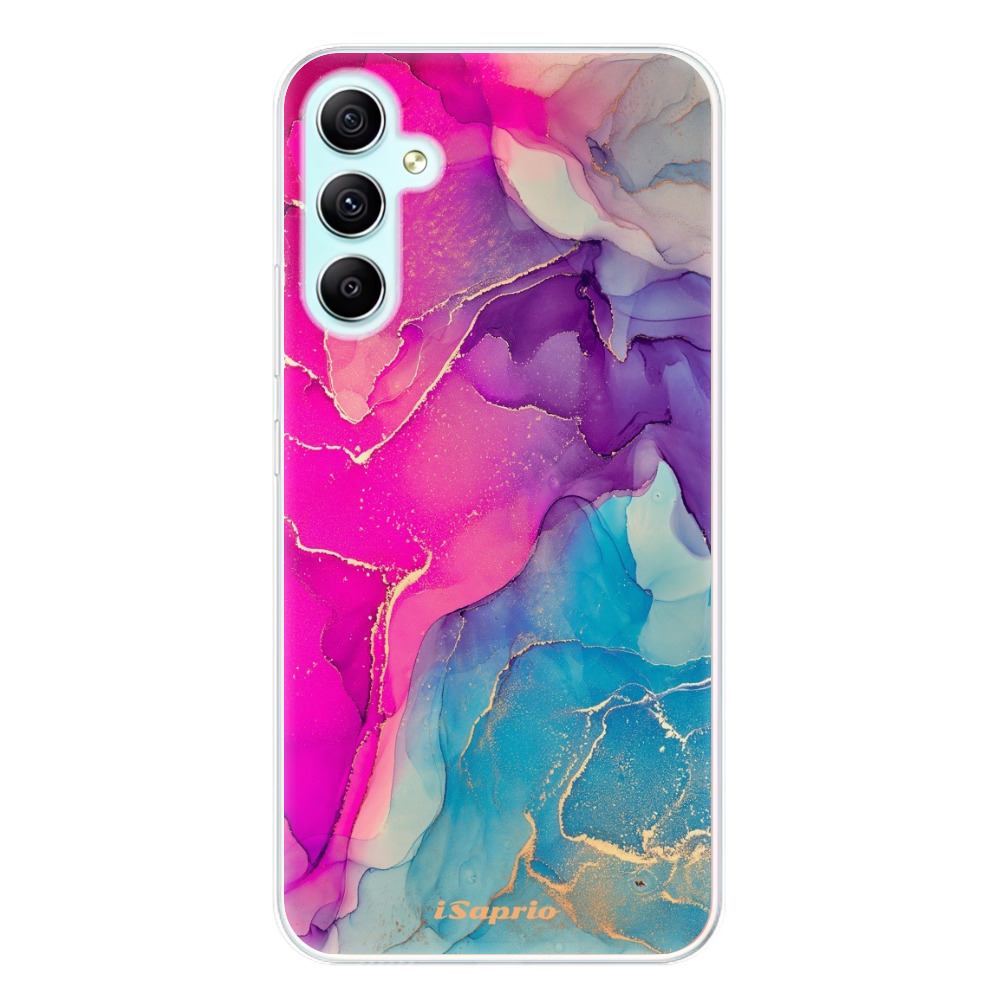 Odolné silikónové puzdro iSaprio - Purple Ink - Samsung Galaxy A34 5G