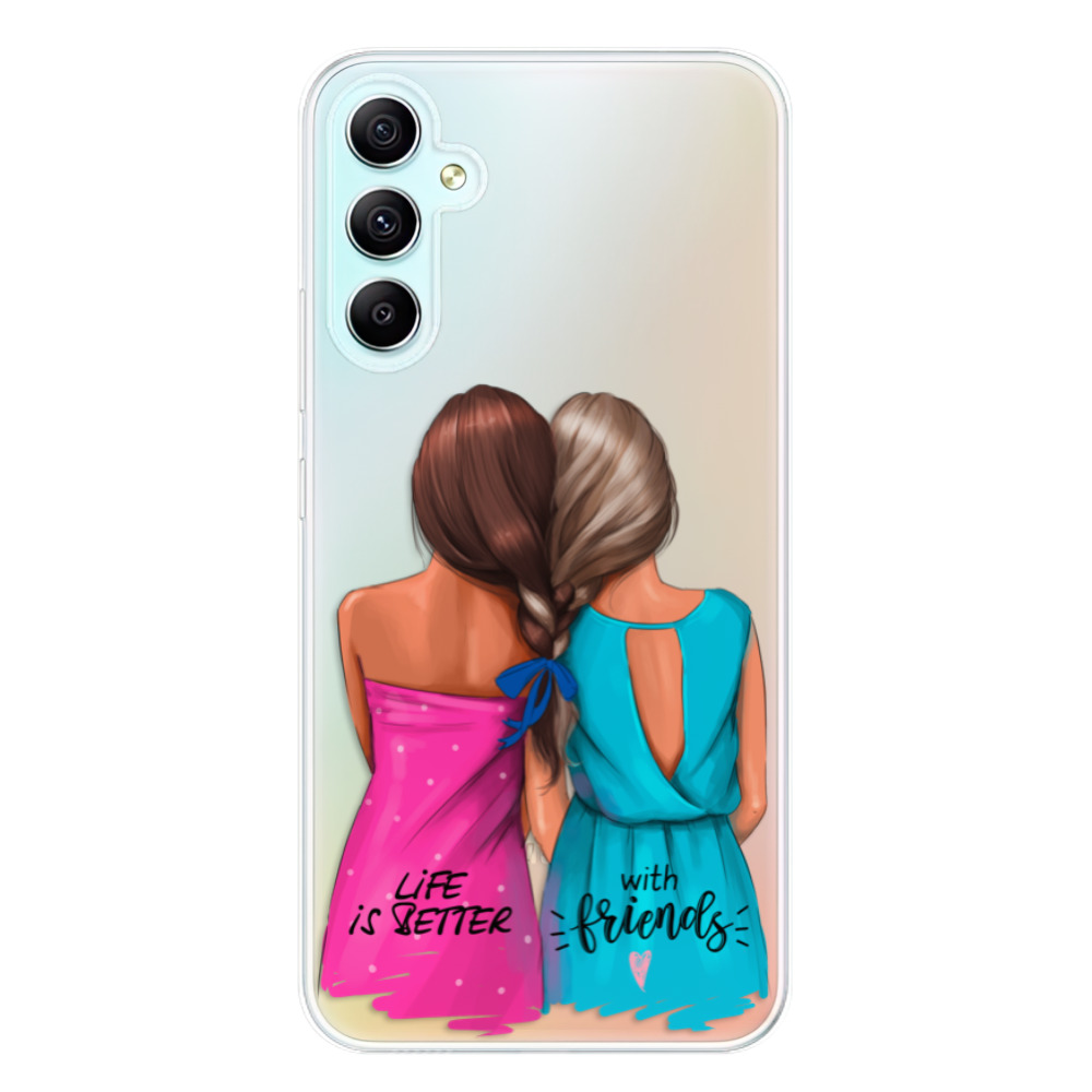 Odolné silikónové puzdro iSaprio - Best Friends - Samsung Galaxy A34 5G