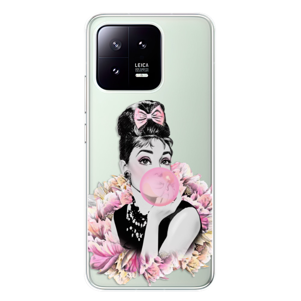 Odolné silikónové puzdro iSaprio - Pink Bubble - Xiaomi 13