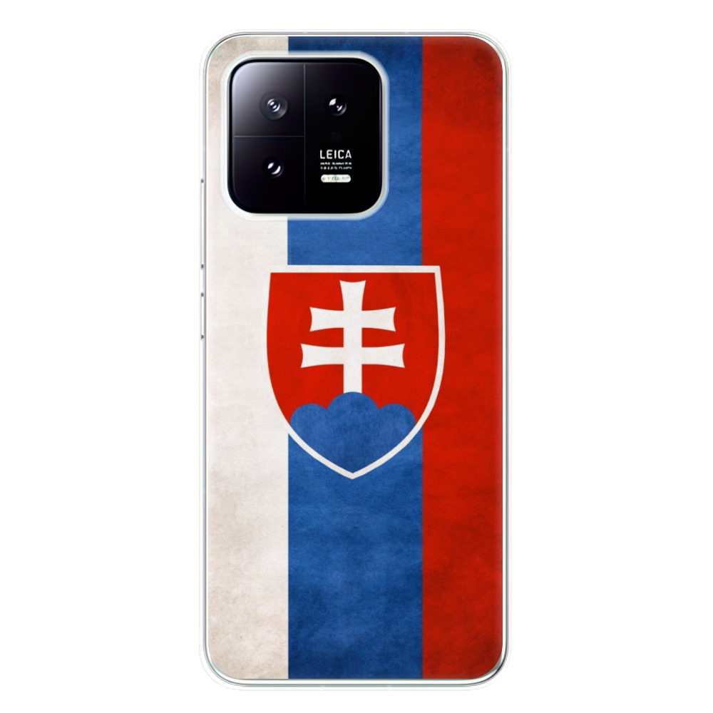 Odolné silikónové puzdro iSaprio - Slovakia Flag - Xiaomi 13