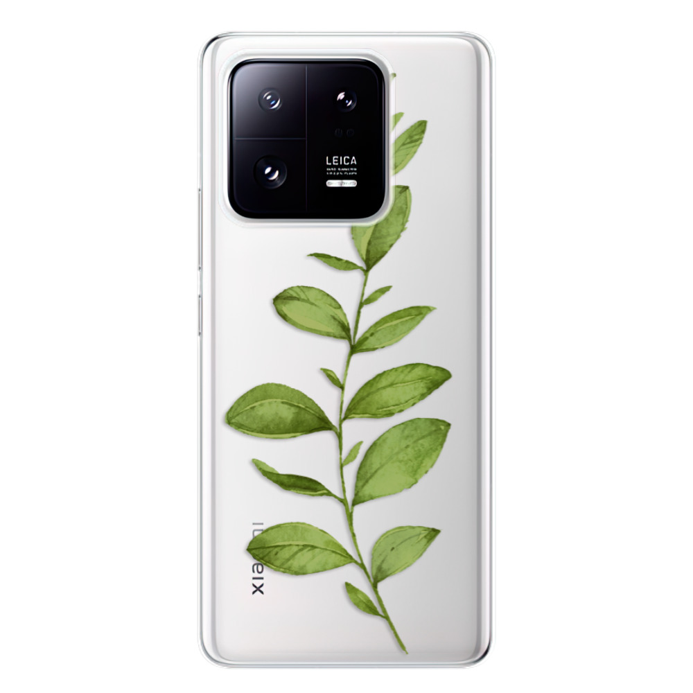 Odolné silikónové puzdro iSaprio - Green Plant 01 - Xiaomi 13 Pro