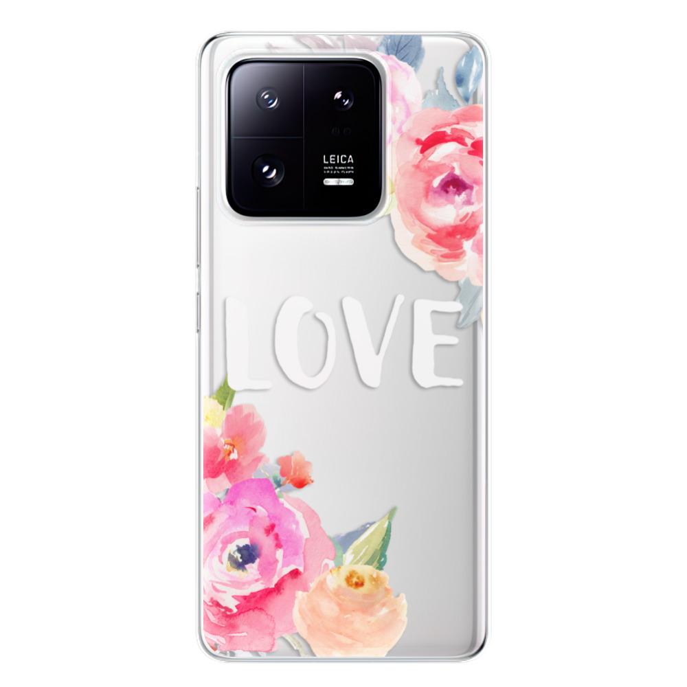 Odolné silikónové puzdro iSaprio - Love - Xiaomi 13 Pro