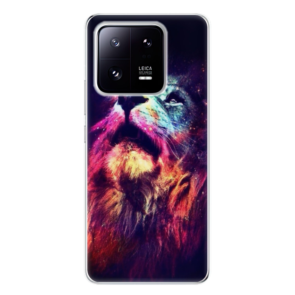 Odolné silikónové puzdro iSaprio - Lion in Colors - Xiaomi 13 Pro