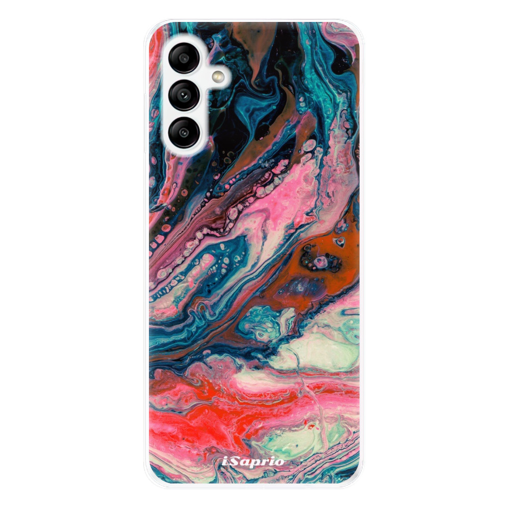 Odolné silikónové puzdro iSaprio - Abstract Paint 01 - Samsung Galaxy A04s