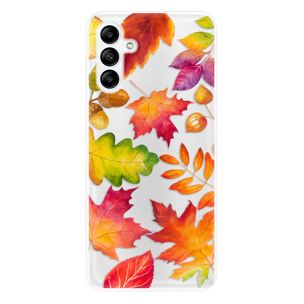 Odolné silikónové puzdro iSaprio - Autumn Leaves 01 - Samsung Galaxy A04s