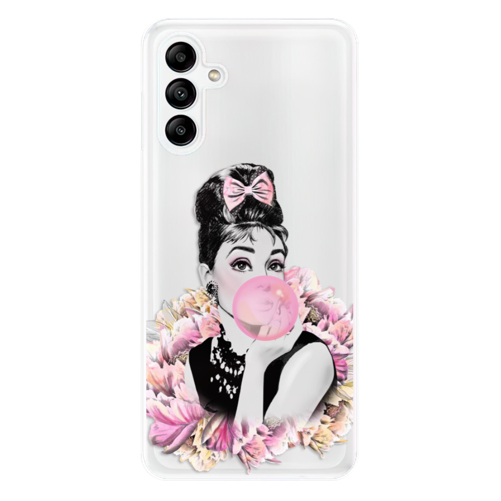 Odolné silikónové puzdro iSaprio - Pink Bubble - Samsung Galaxy A04s