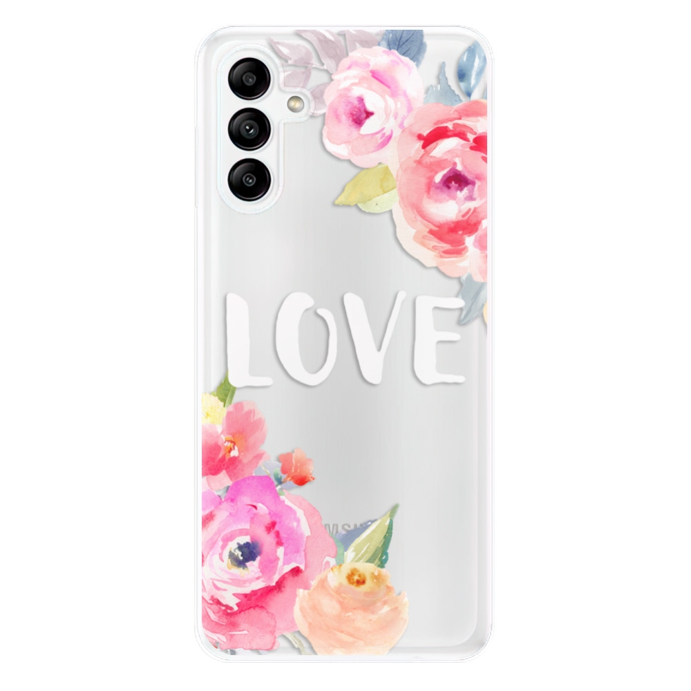 Odolné silikónové puzdro iSaprio - Love - Samsung Galaxy A04s