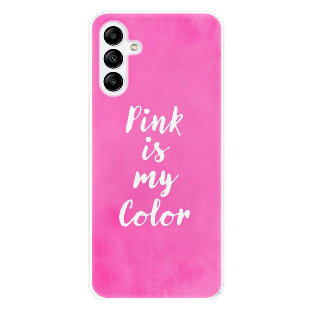 Odolné silikónové puzdro iSaprio - Pink is my color - Samsung Galaxy A04s