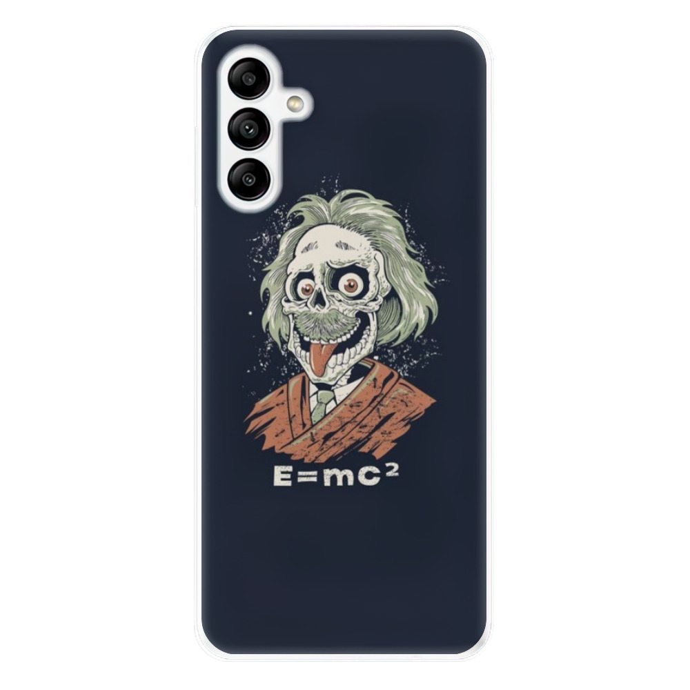 Odolné silikónové puzdro iSaprio - Einstein 01 - Samsung Galaxy A04s
