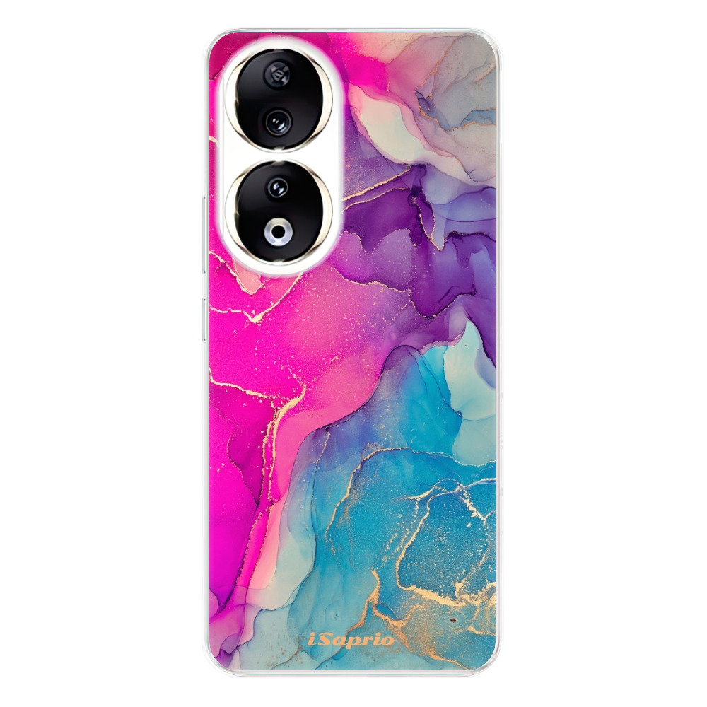 Odolné silikónové puzdro iSaprio - Purple Ink - Honor 90 5G