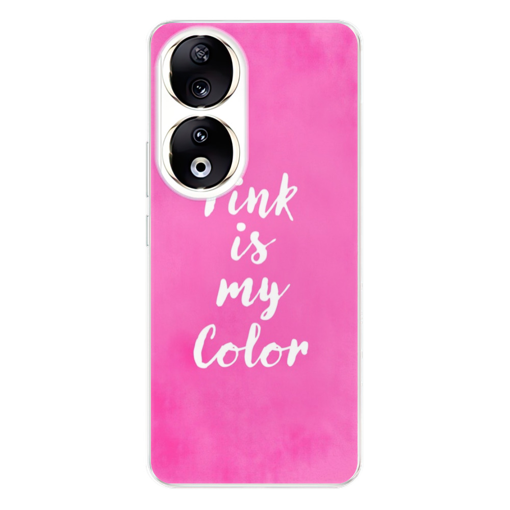Odolné silikónové puzdro iSaprio - Pink is my color - Honor 90 5G