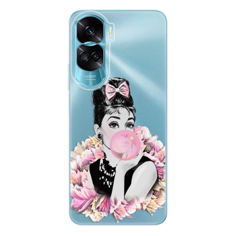 Odolné silikónové puzdro iSaprio - Pink Bubble - Honor 90 Lite 5G