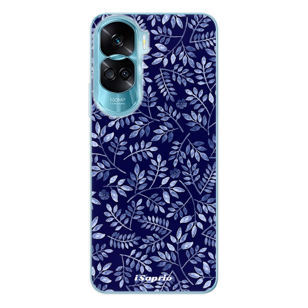 Odolné silikónové puzdro iSaprio - Blue Leaves 05 - Honor 90 Lite 5G
