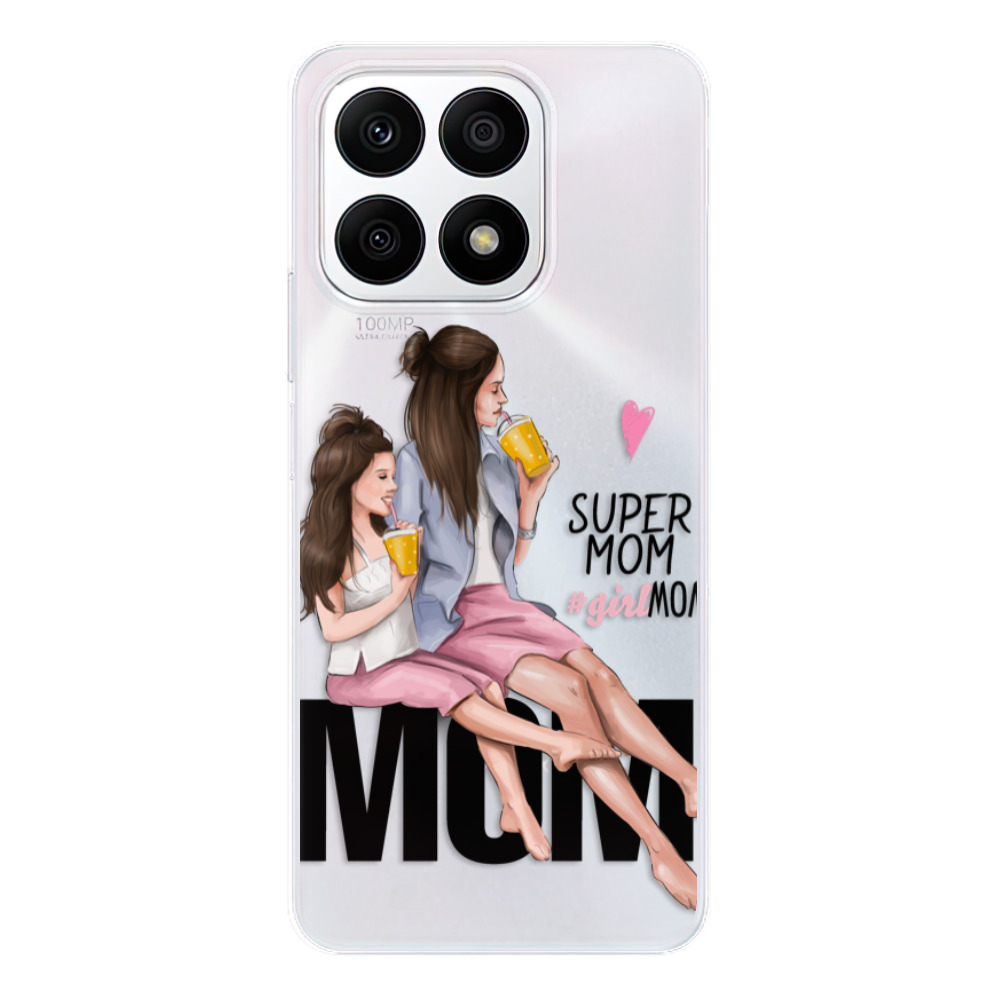 Odolné silikónové puzdro iSaprio - Milk Shake - Brunette - Honor X8a