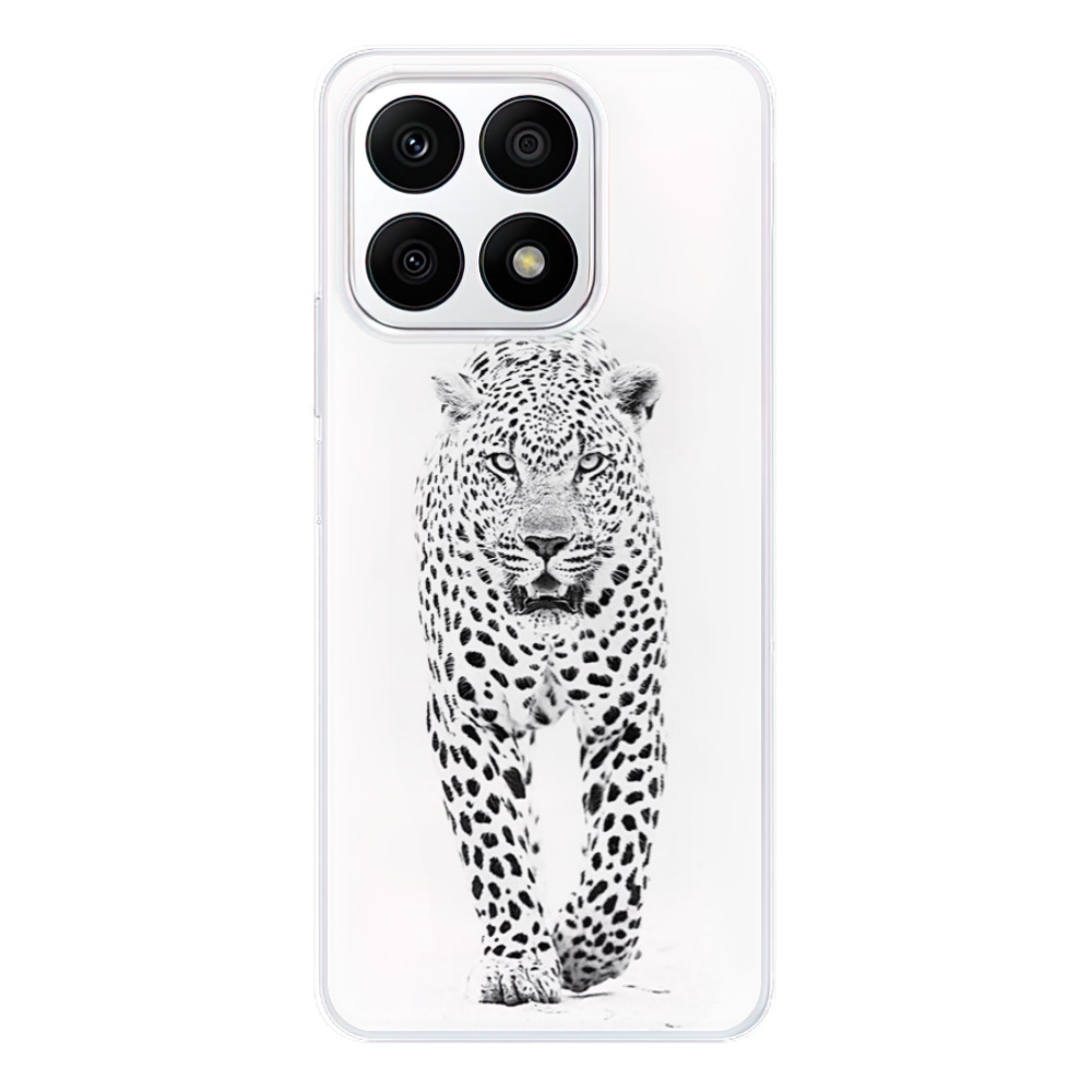 Odolné silikónové puzdro iSaprio - White Jaguar - Honor X8a