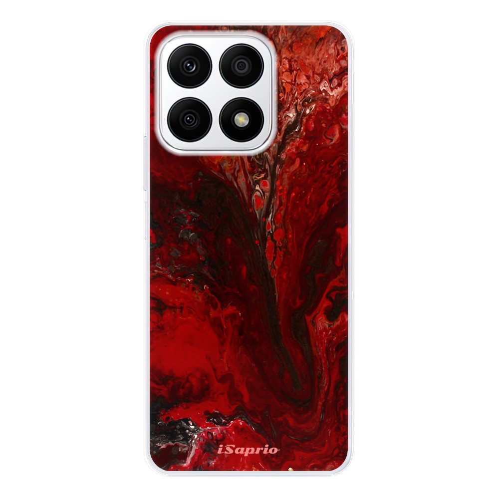 Odolné silikónové puzdro iSaprio - RedMarble 17 - Honor X8a