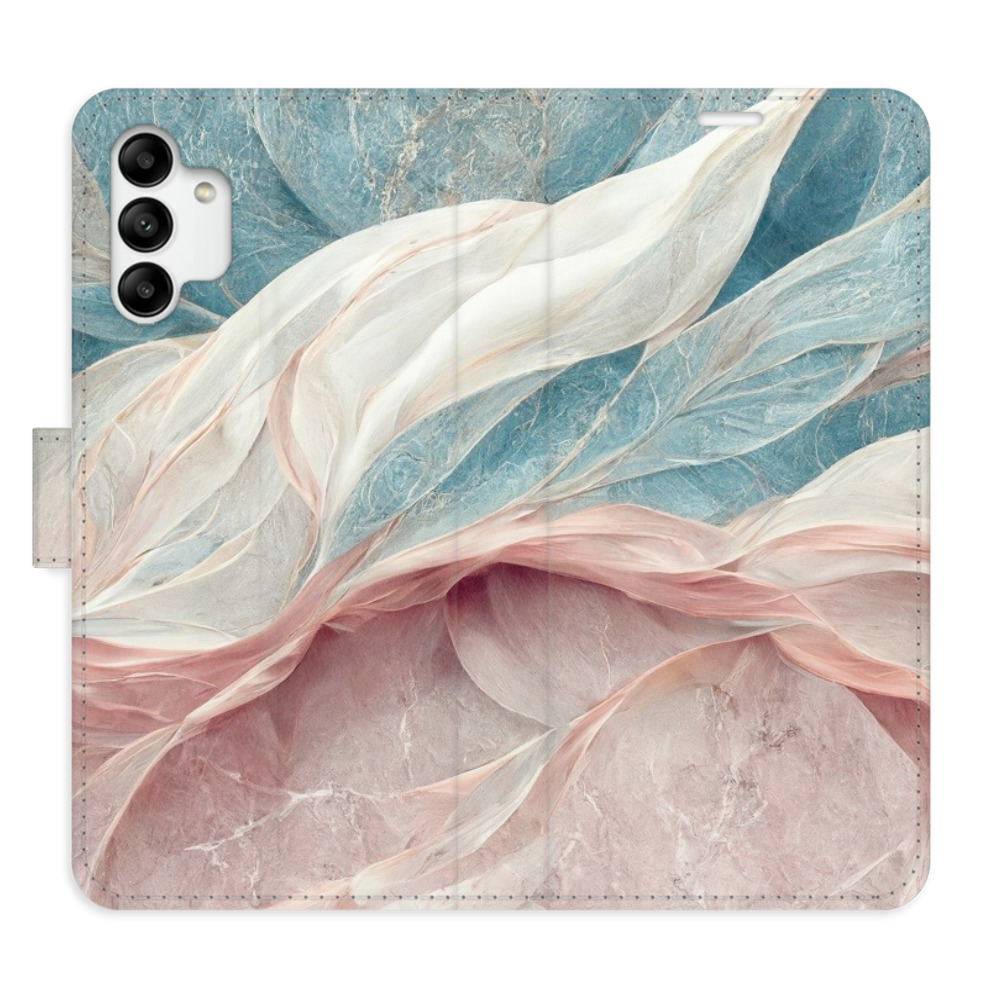 Flipové puzdro iSaprio - Old Leaves 03 - Samsung Galaxy A04s