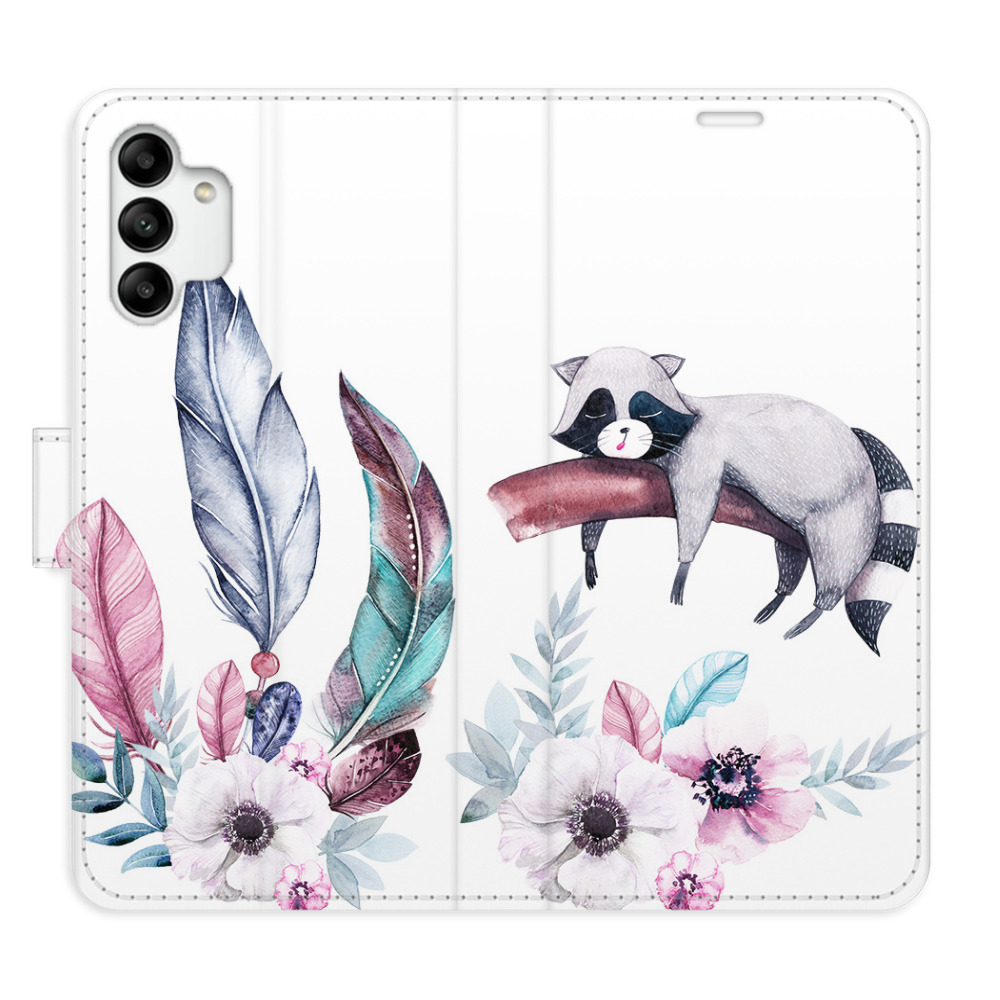 Flipové puzdro iSaprio - Lazy day 02 - Samsung Galaxy A04s