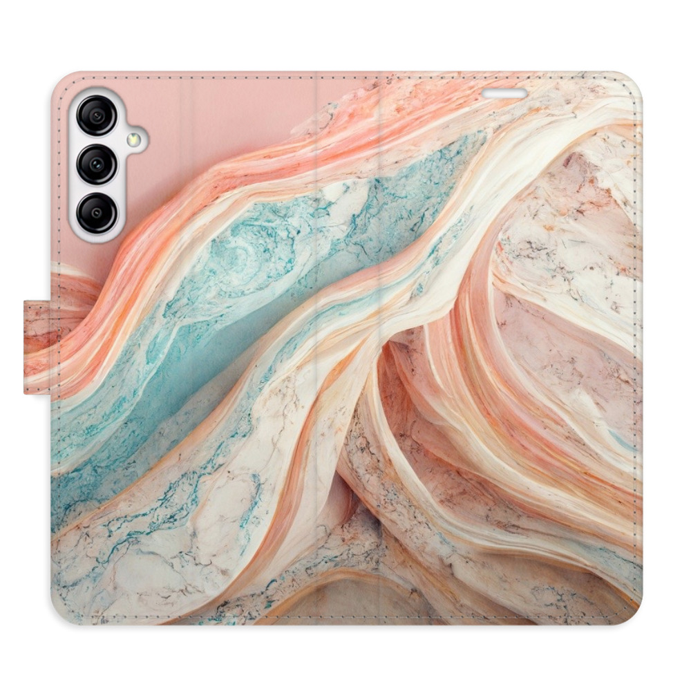Flipové puzdro iSaprio - Colour Marble - Samsung Galaxy A14 / A14 5G