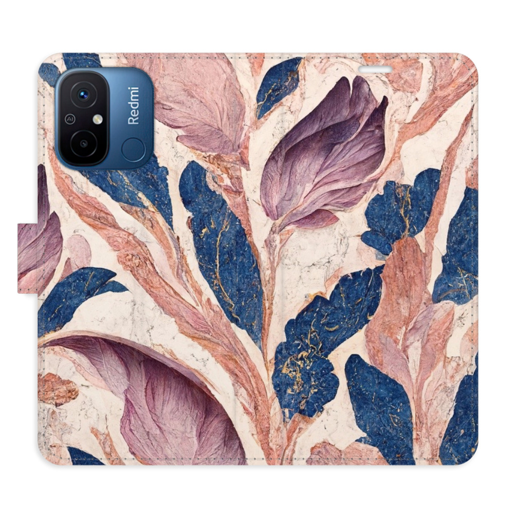 Flipové puzdro iSaprio - Old Leaves 02 - Xiaomi Redmi 12C