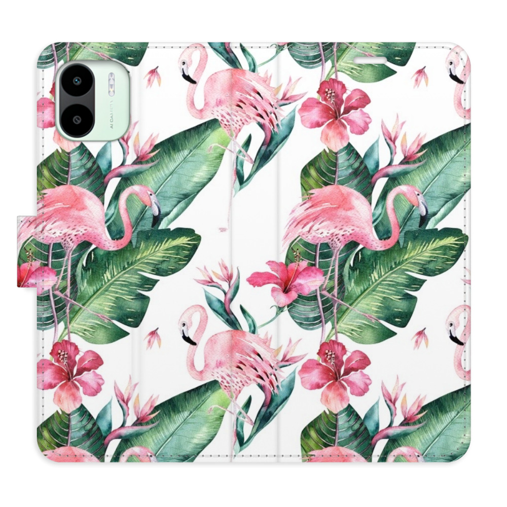 Flipové puzdro iSaprio - Flamingos Pattern - Xiaomi Redmi A1 / A2