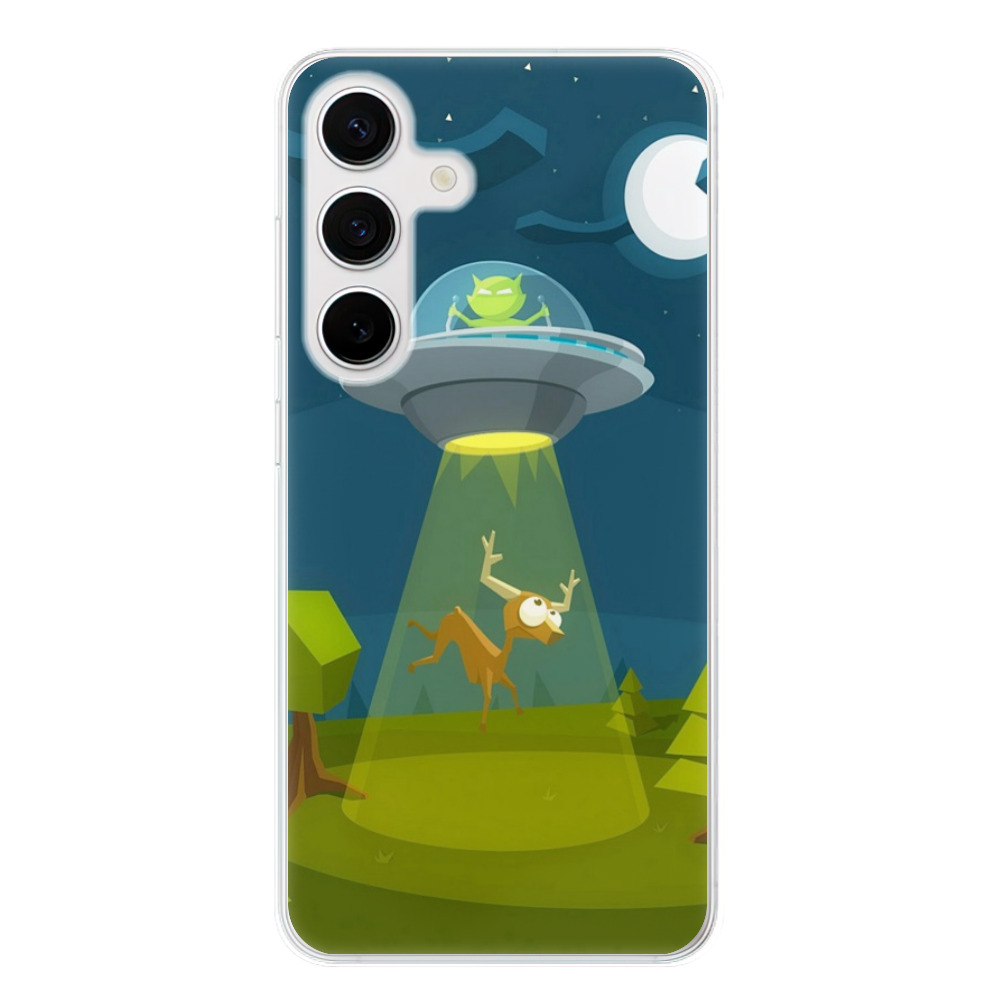 Odolné silikónové puzdro iSaprio - Alien 01 - Samsung Galaxy S24