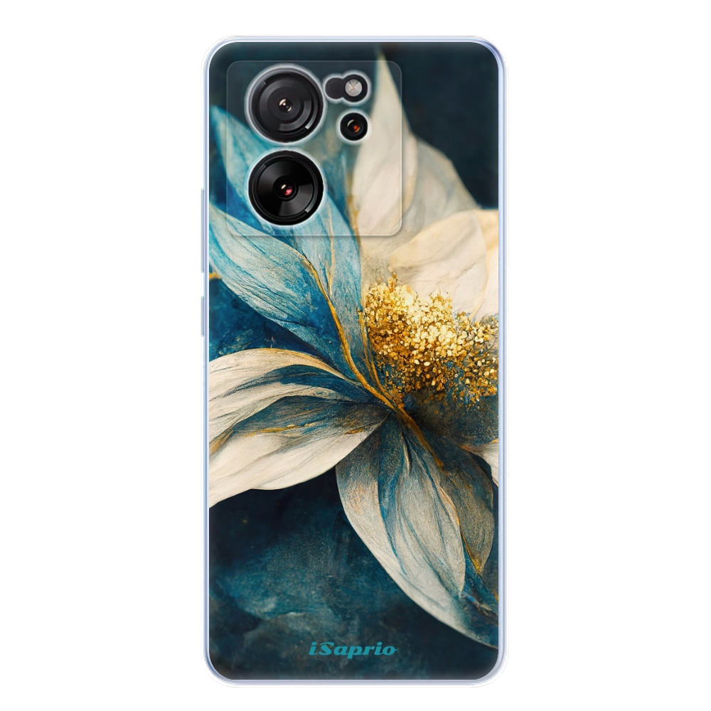 Odolné silikónové puzdro iSaprio - Blue Petals - Xiaomi 13T / 13T Pro