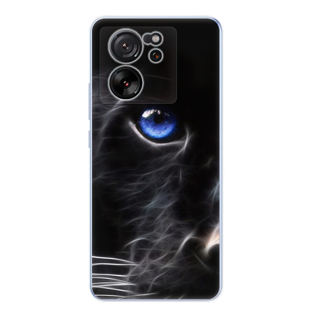 Odolné silikónové puzdro iSaprio - Black Puma - Xiaomi 13T / 13T Pro