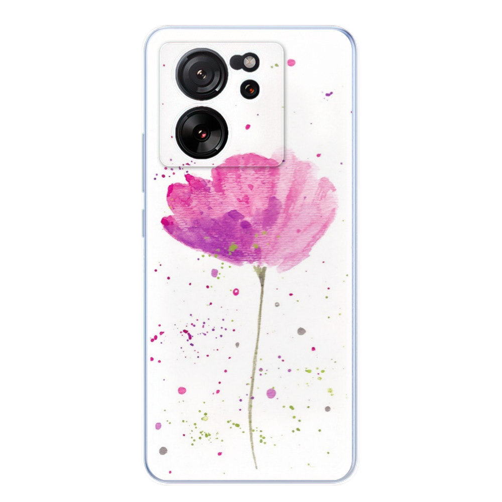 Odolné silikónové puzdro iSaprio - Poppies - Xiaomi 13T / 13T Pro