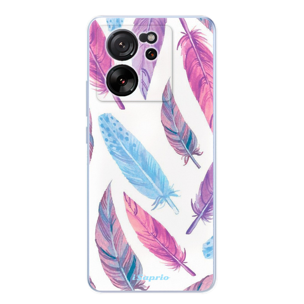 Odolné silikónové puzdro iSaprio - Feather Pattern 10 - Xiaomi 13T / 13T Pro