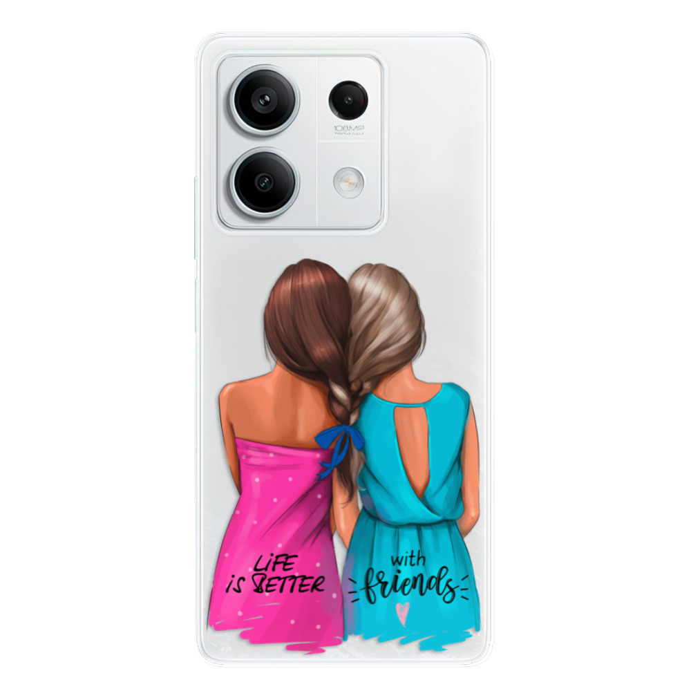 Odolné silikónové puzdro iSaprio - Best Friends - Xiaomi Redmi Note 13 5G
