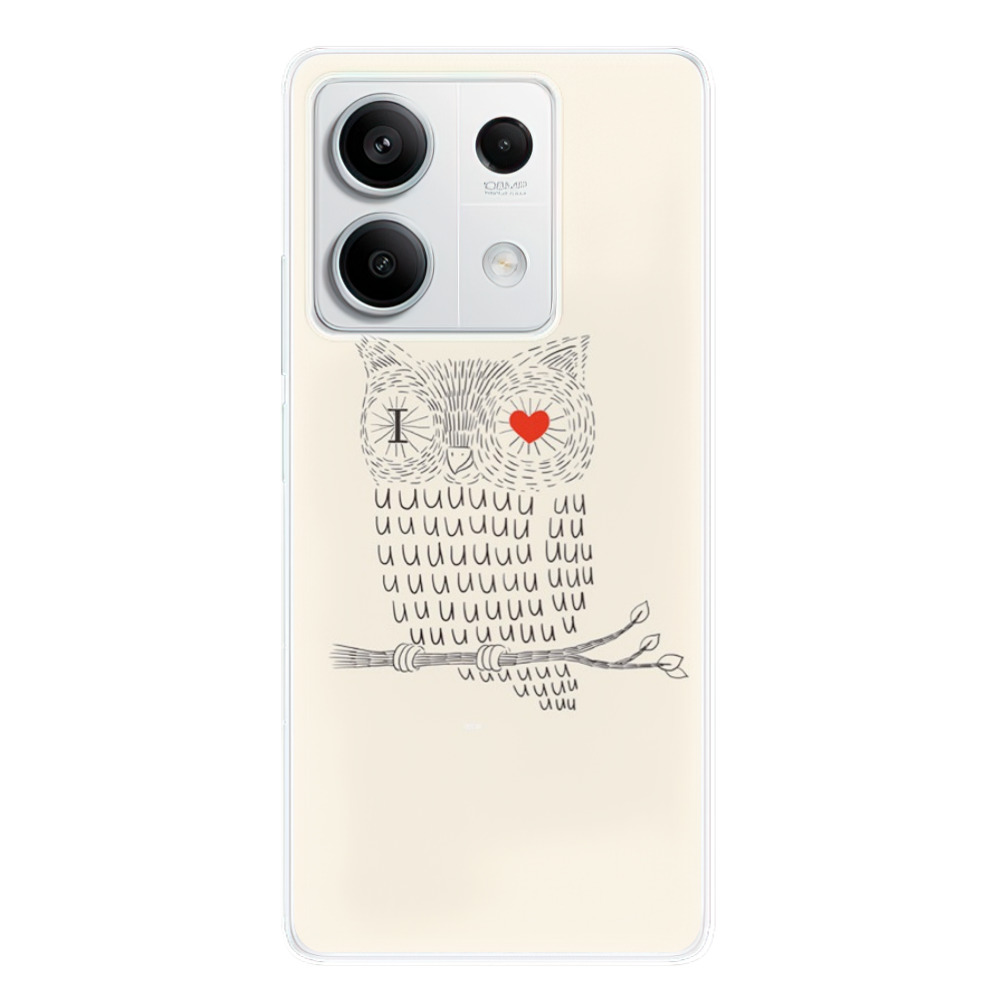 Odolné silikónové puzdro iSaprio - I Love You 01 - Xiaomi Redmi Note 13 5G
