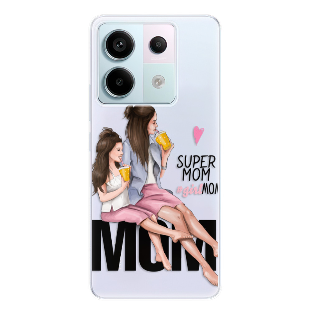 Odolné silikónové puzdro iSaprio - Milk Shake - Brunette - Xiaomi Redmi Note 13 Pro 5G / Poco X6 5G
