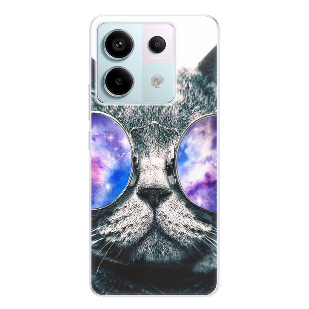 Odolné silikónové puzdro iSaprio - Galaxy Cat - Xiaomi Redmi Note 13 Pro 5G / Poco X6 5G