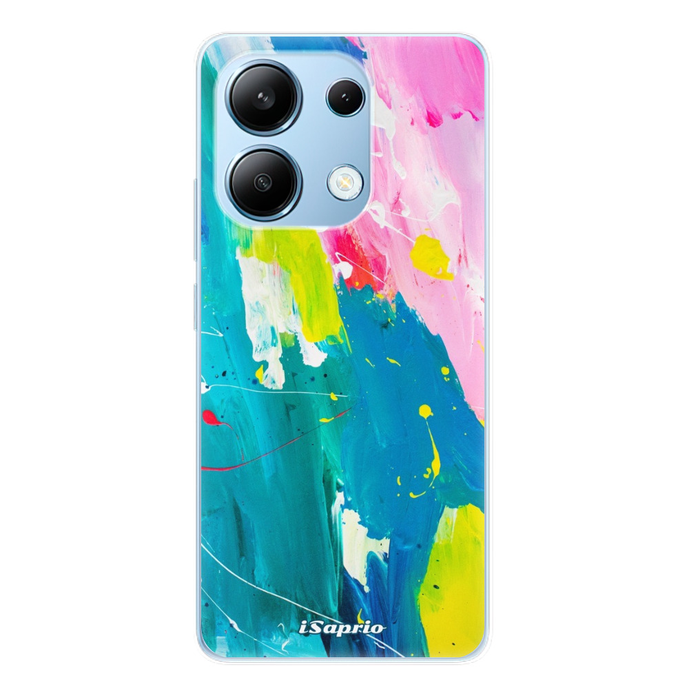 Odolné silikónové puzdro iSaprio - Abstract Paint 04 - Xiaomi Redmi Note 13