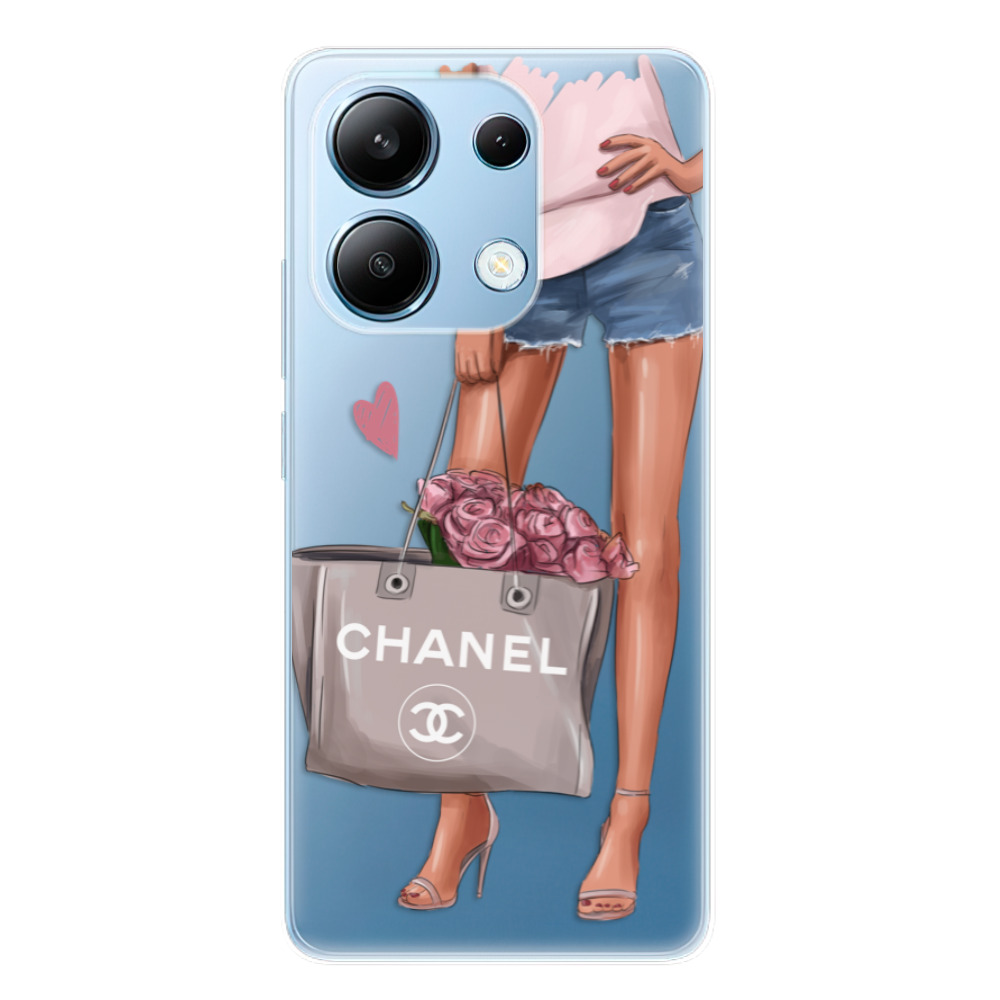 Odolné silikónové puzdro iSaprio - Fashion Bag - Xiaomi Redmi Note 13