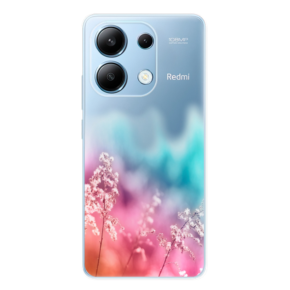 Odolné silikónové puzdro iSaprio - Rainbow Grass - Xiaomi Redmi Note 13