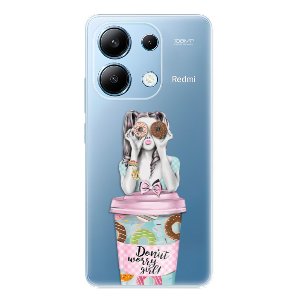 Odolné silikónové puzdro iSaprio - Donut Worry - Xiaomi Redmi Note 13