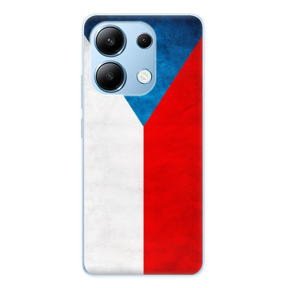 Odolné silikónové puzdro iSaprio - Czech Flag - Xiaomi Redmi Note 13