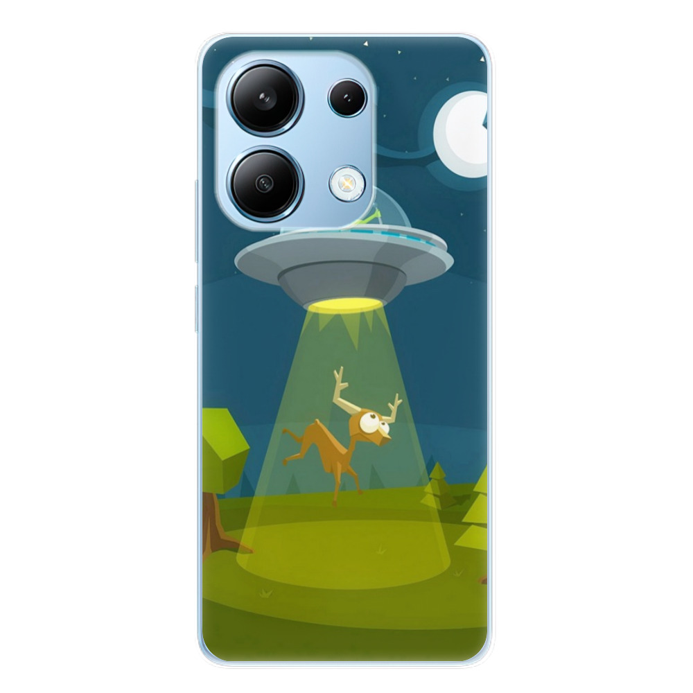 Odolné silikónové puzdro iSaprio - Alien 01 - Xiaomi Redmi Note 13