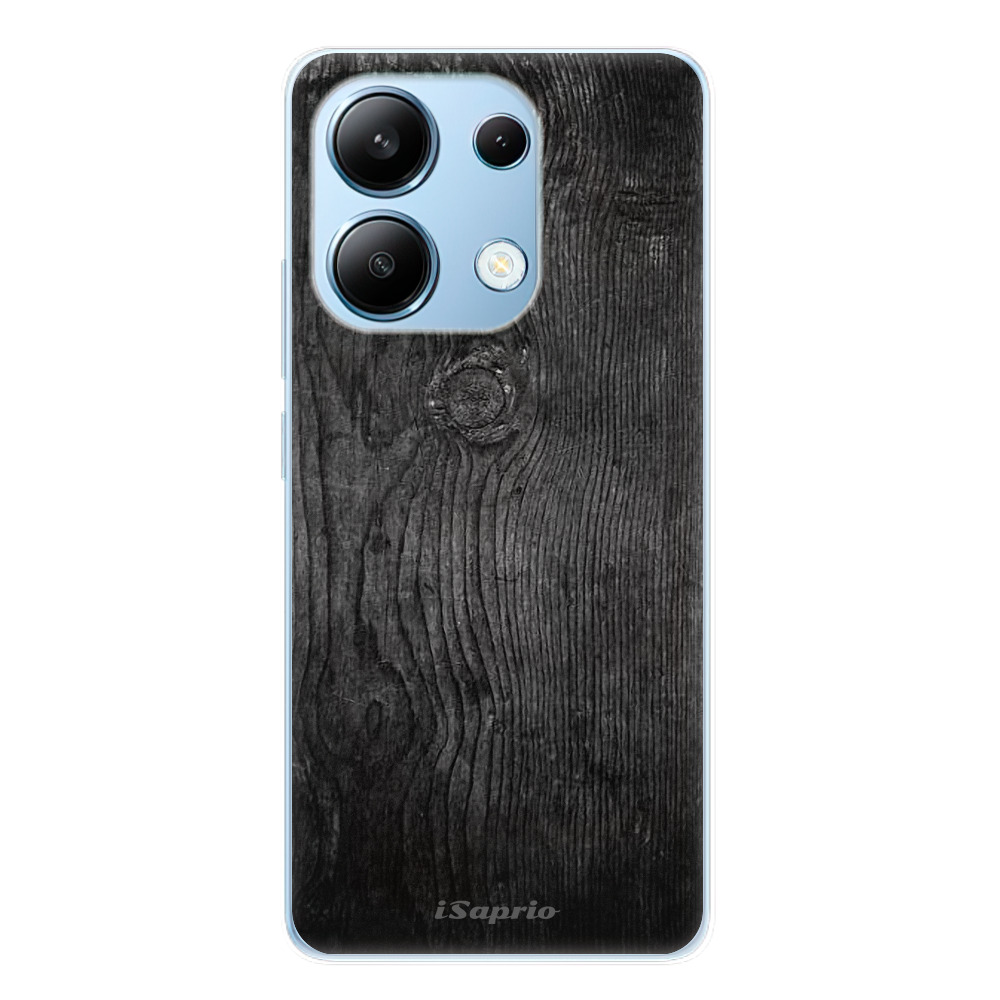 Odolné silikónové puzdro iSaprio - Black Wood 13 - Xiaomi Redmi Note 13